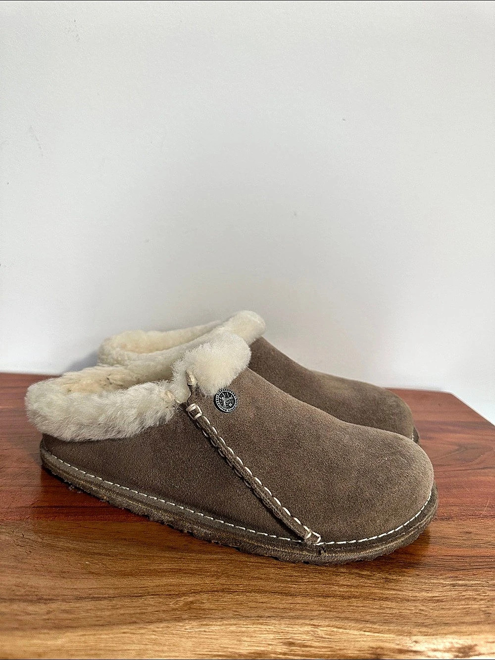 Birkenstock Buckley Shearling Slippers Brown EU 36